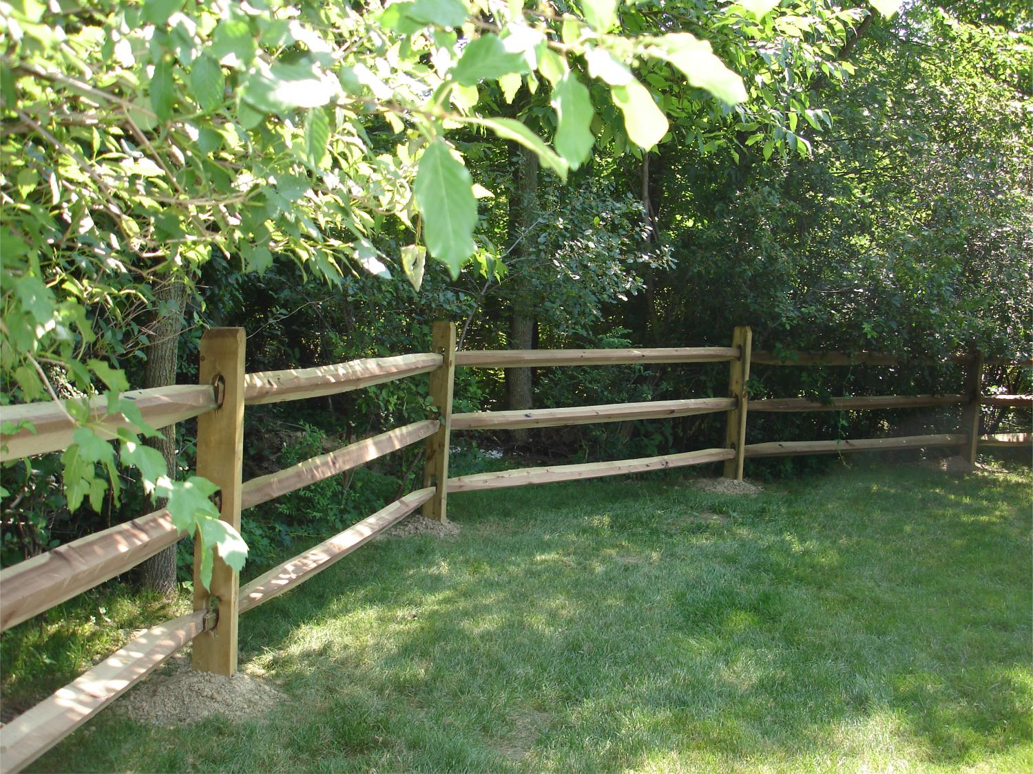 Split Rail Fence - Five Star Fence Builders